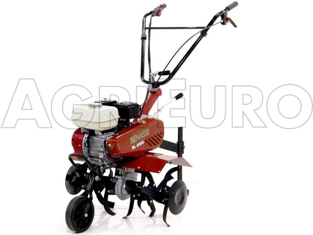 Benassi BL 6000 Motorhacke / Gartenfräse mit Honda GX 160 Benzinmotor - 2+1 Gänge