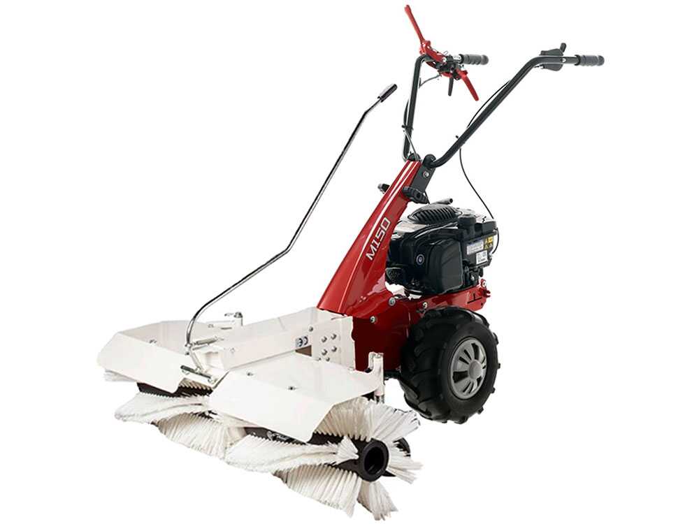 Benzin Kehrmaschine 105 cm Eurosystems Minieffe M150 RM mit Motor Briggs&Stratton.