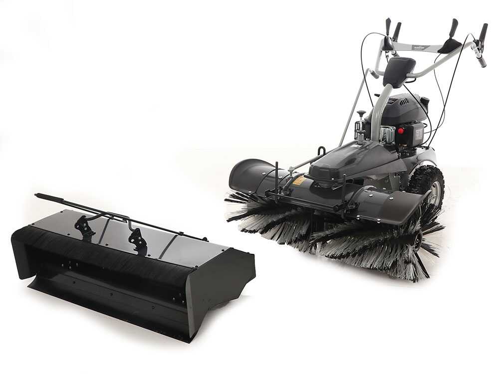 Benzin Kehrmaschine Blackstone GS100V-C - Arbeitsbreite 100 cm - mit Fangkorb – Bild 3