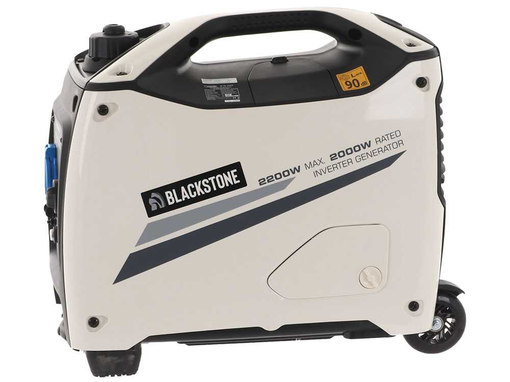 Blackstone B-iG 2500 - Benzin Inverter-Stromerzeuger mit Trolley 2.2 kW - Dauerleistung 2 kW - 230V – Bild 4