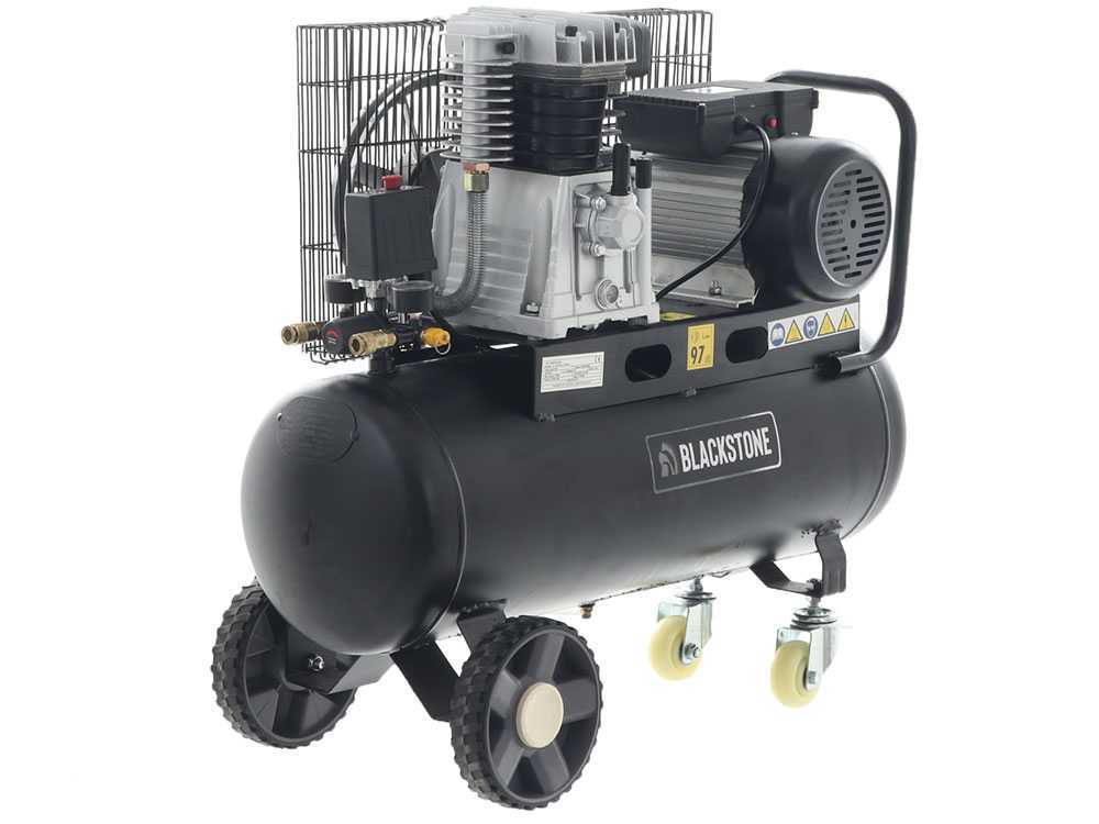 BlackStone B-LBC 50-30 - Elektrischer riemengetriebener Luftkompressor - Motor 3 PS - 50 Liter – Bild 4