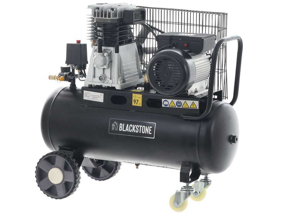 BlackStone B-LBC 50-30 - Elektrischer riemengetriebener Luftkompressor - Motor 3 PS - 50 Liter – Bild 3