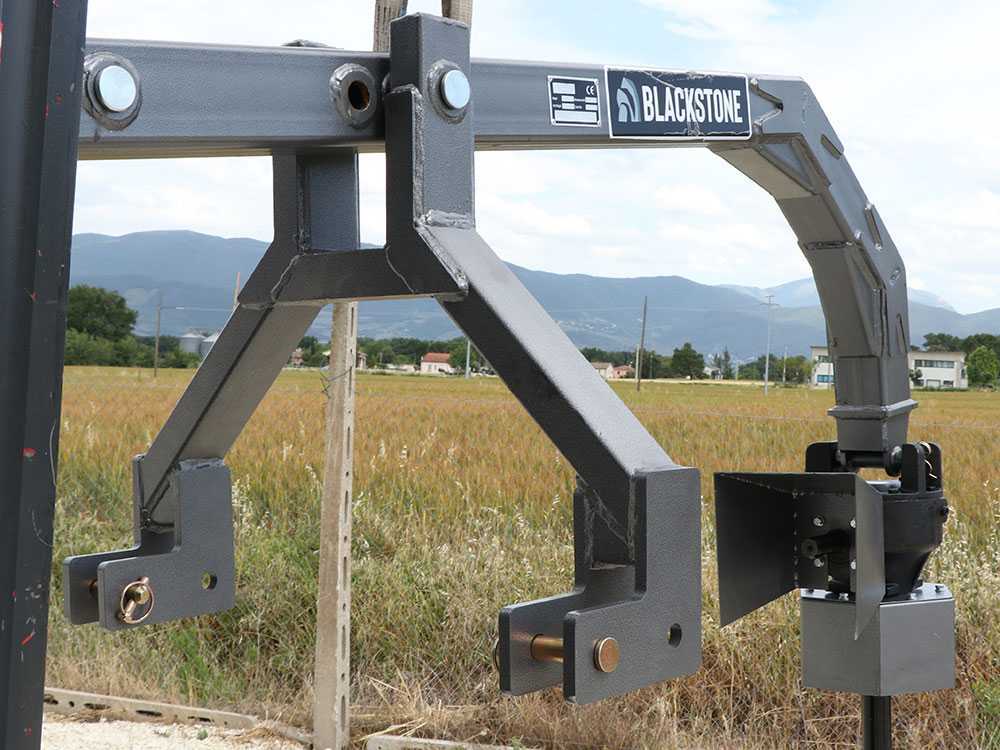BlackStone BHD500 - Erdbohrer für Traktor - großes Getriebe aus Gusseisen - BOHRSPITZE NICHT ENTHALTEN – Bild 4