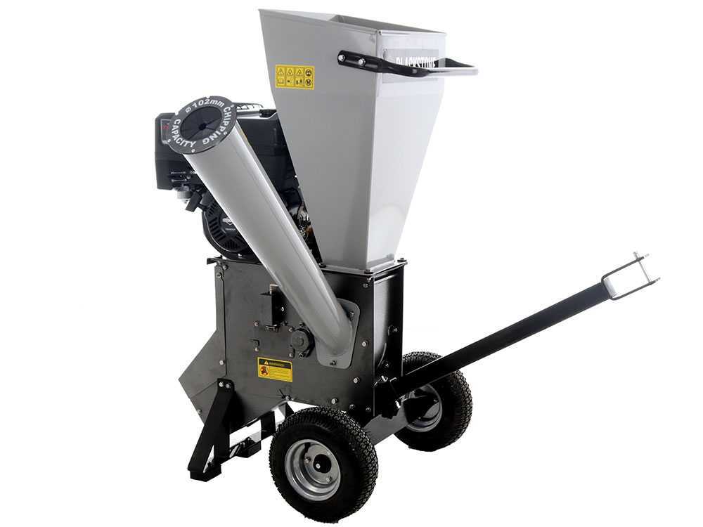 BlackStone CSB 150 BS - Häcksler - Benzinmotor Briggs & Stratton 13.5 PS – Bild 3