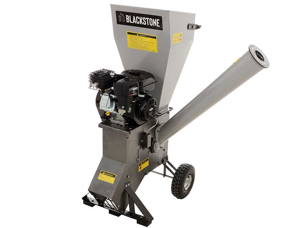 BlackStone CSB70B - Benzin Häcksler - Benzinmotor Briggs & Stratton 6.5 PS – Bild 4