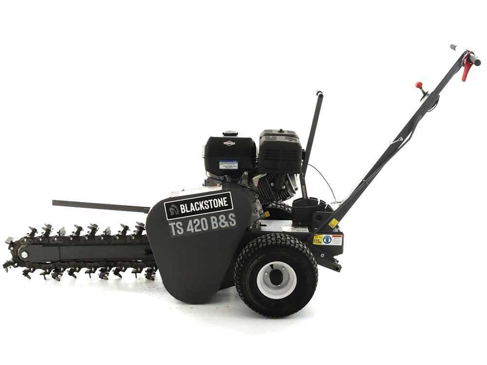 BlackStone TS 420 L - Grabenfräse - Loncin-Motor G420F – Bild 4
