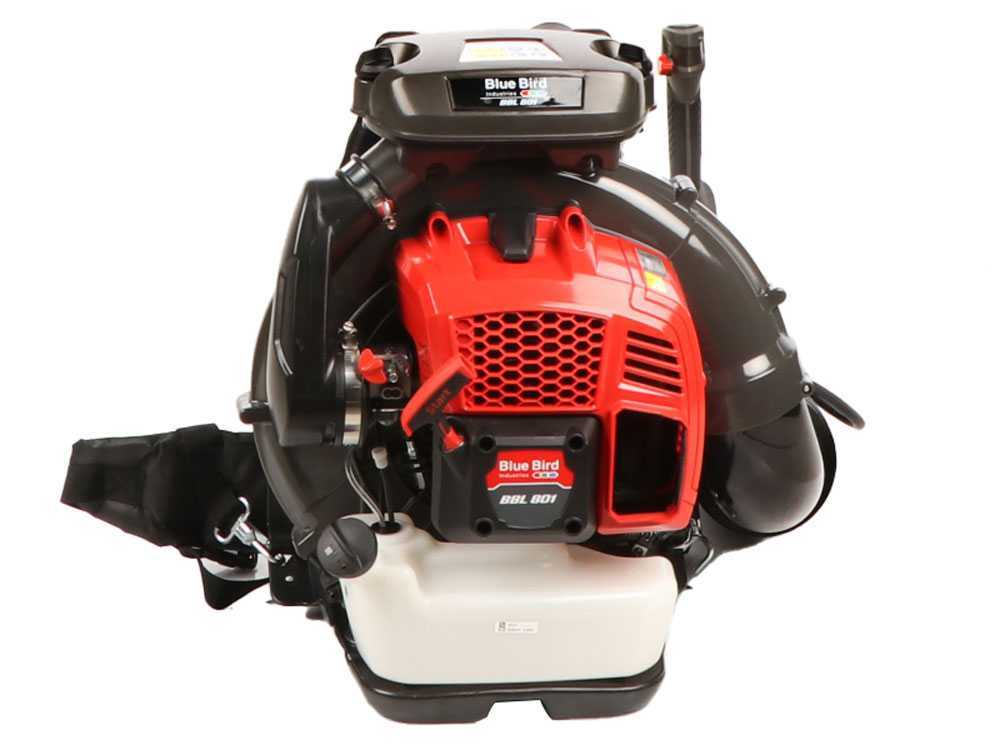Blue Bird BBL 801 Rückentragbarer Laubbläser - 2-Takt-Motor – Bild 4