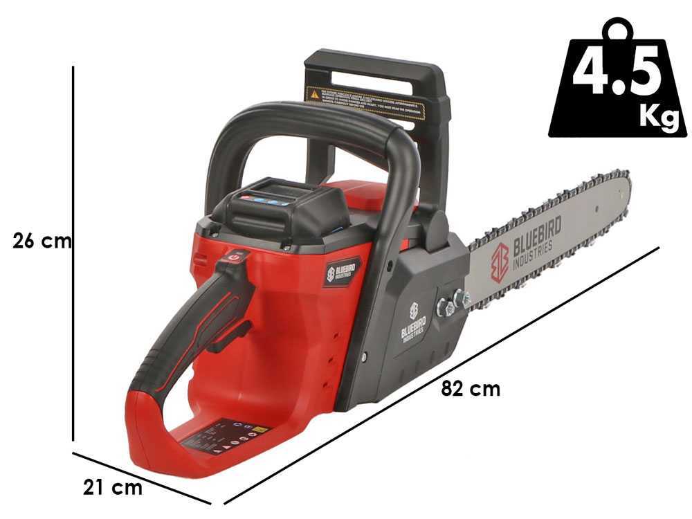 Blue Bird CS 23-16 - Elektrische Akku-Kettensäge - 50.4 V - AKKU UND LADEGERÄT NICHT ENTHALTEN