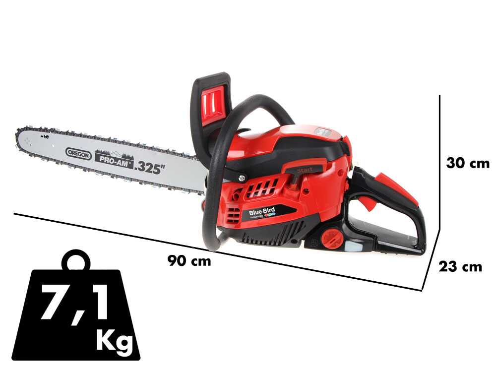 Blue Bird CSP 550 - Benzin Kettensäge - Schwert 50 cm