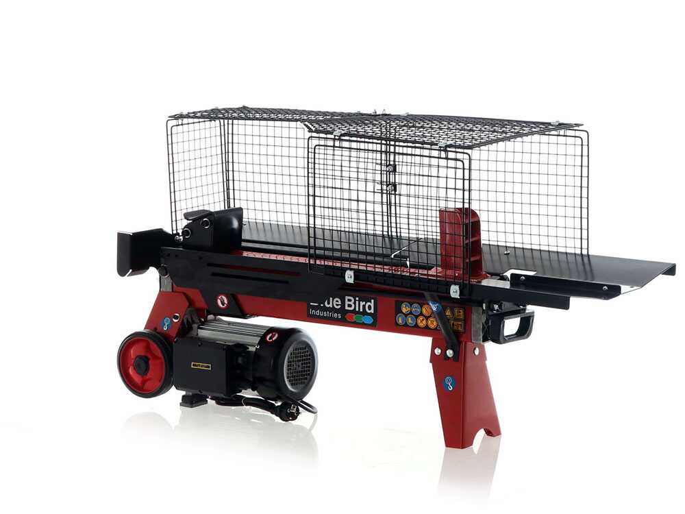 BLUE BIRD LSHE 7000 7T - Liegender Holzspalter - Elektromotor - 7 t Spaltkraft – Bild 4