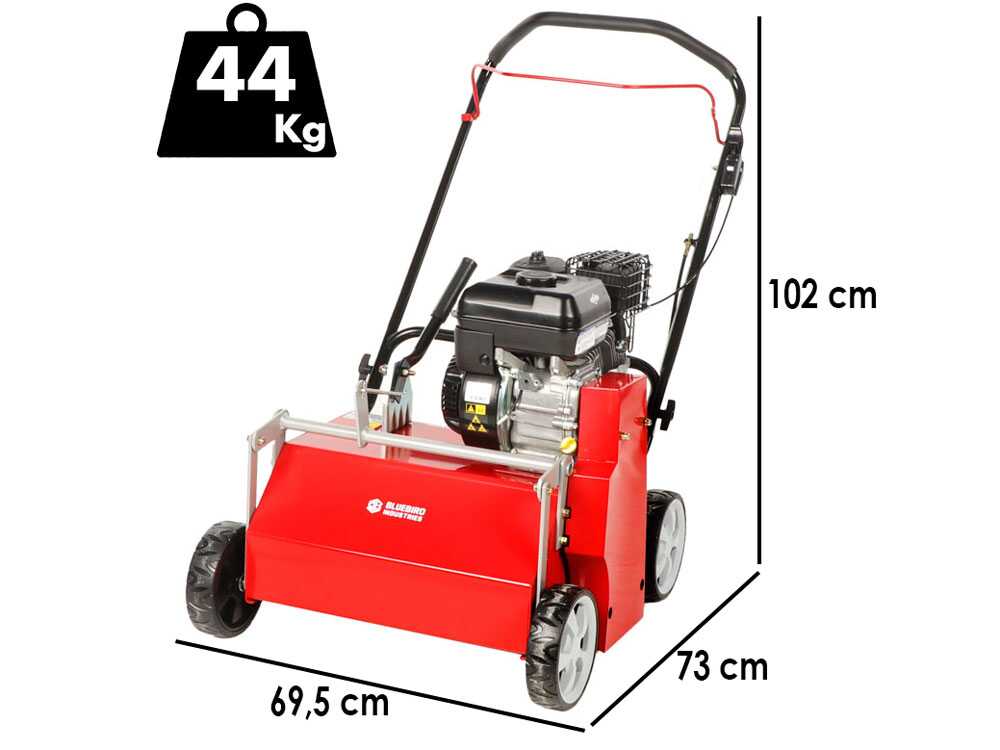 Blue Bird Taurus BS51 S - Benzin-Vertikutierer mit beweglichen Messern