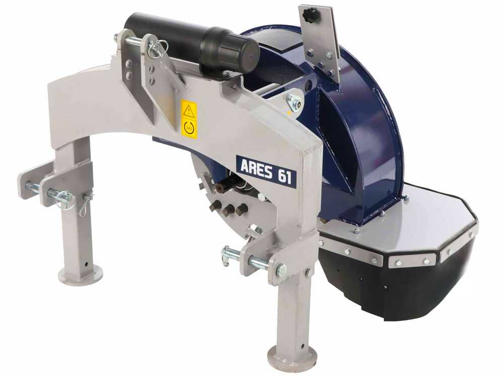 BullMach ARES 61 - Baumstumpffräse für den Traktoranbau – Bild 4