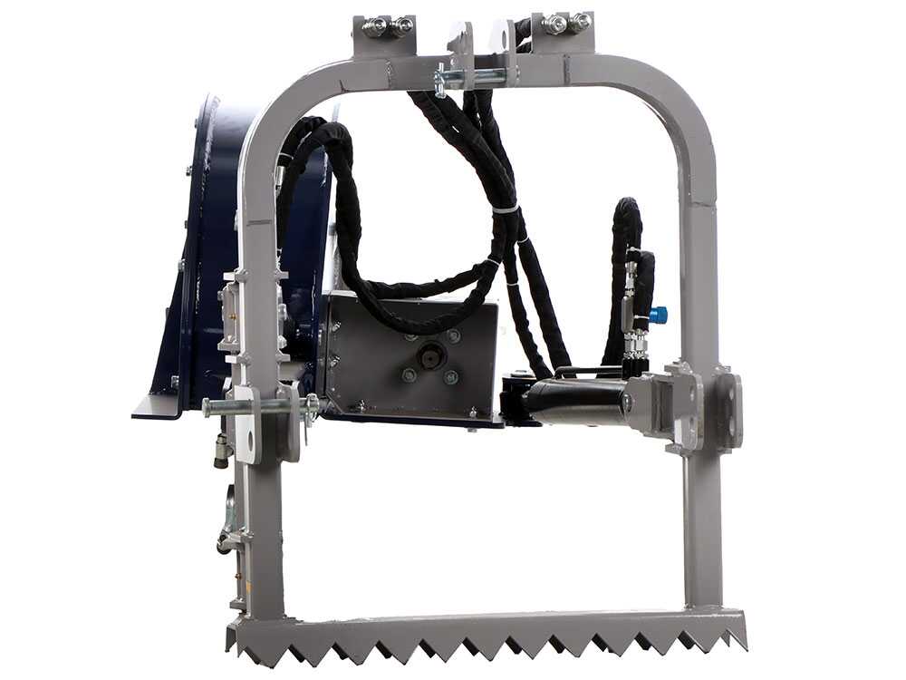 BullMach ARES 61 H - Baumstumpffräse mit Traktoranbau - hydraulische Verschiebung – Bild 4