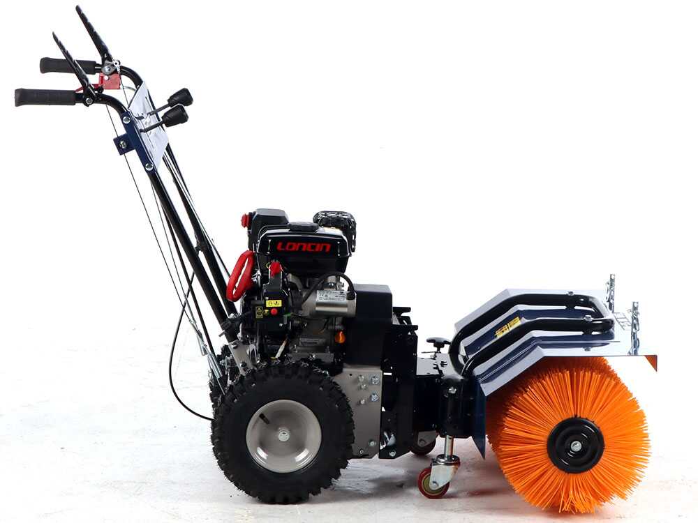 BullMach BM-SS 80 WEL - Benzin-Kehrmaschine mit Elektrostarter - Mehrzweckgerät – Bild 4