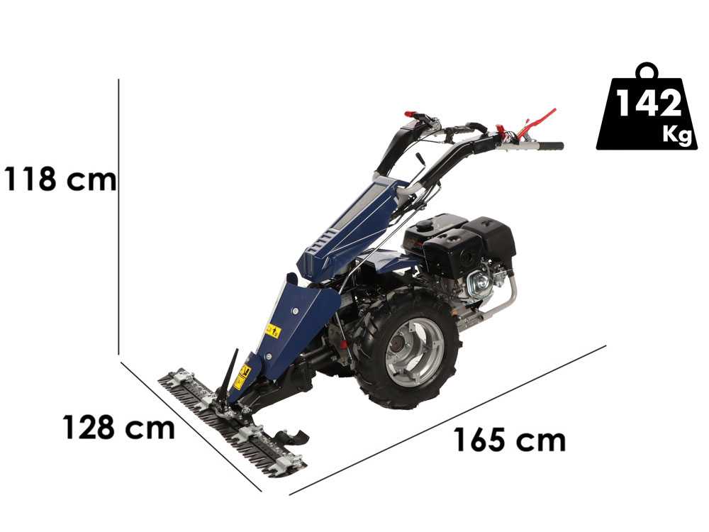 BullMach Chimera 400 B – Mehrzweckgerät Balkenmäher - 420ccm - 11,5 PS