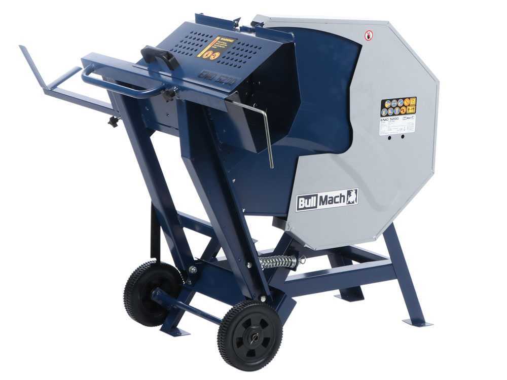BullMach ENIO 5200 - Wippsäge-Kreissäge - Kreissäge mit Gestell - 230V – Bild 4