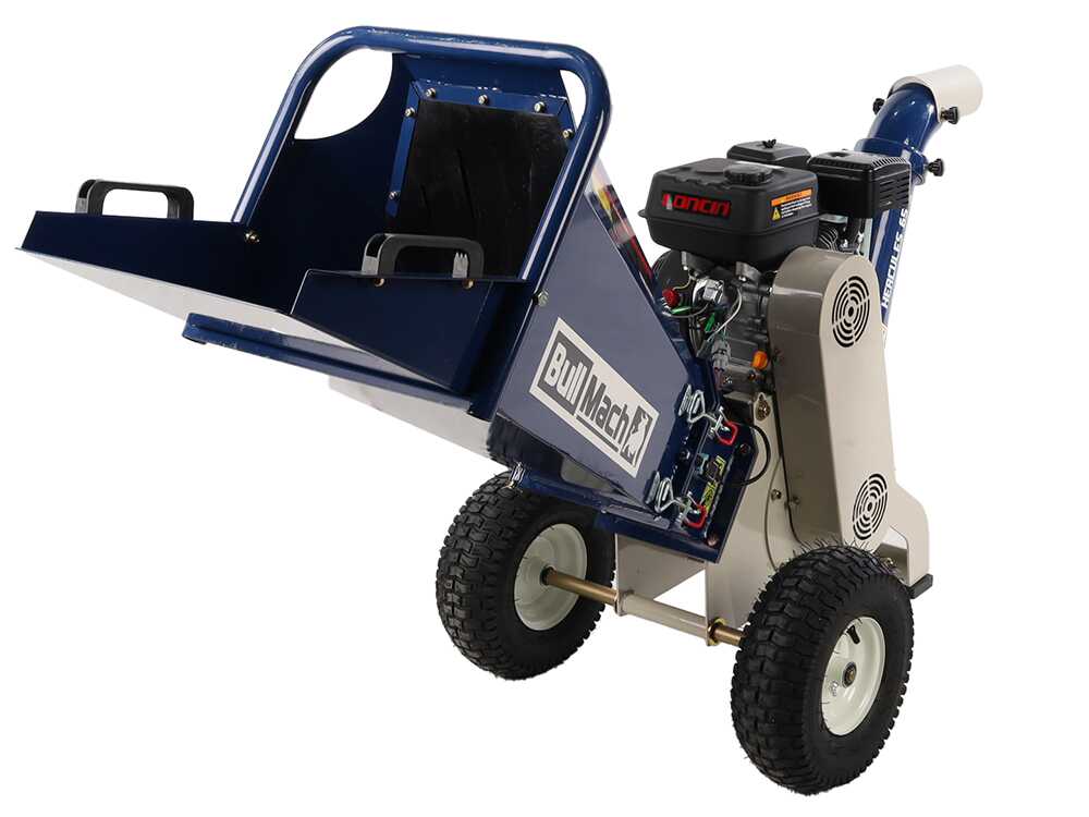 BullMach Hercules 65 L - Benzin-Häcksler - Motor Loncin LC170F 212 cm³ – Bild 4