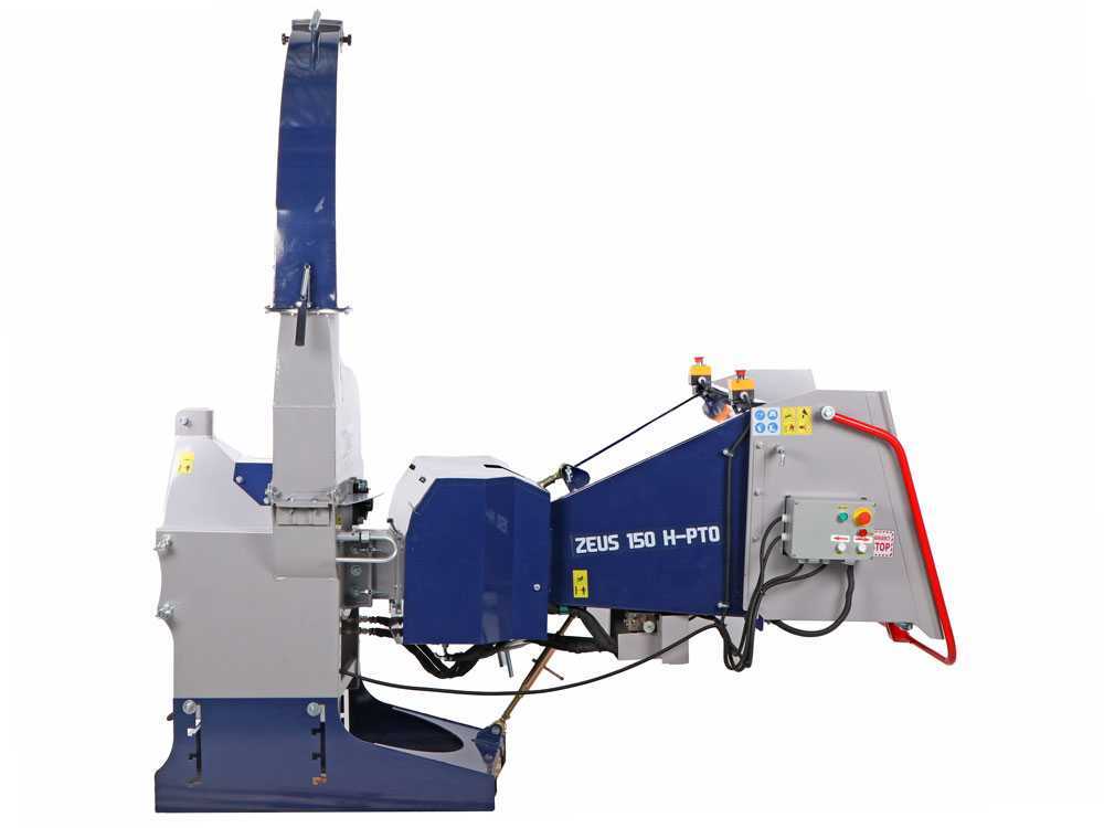 BullMach ZEUS 150 H-PTO - Häcksler für Traktoren - mit hydraulischen Walzen – Bild 4