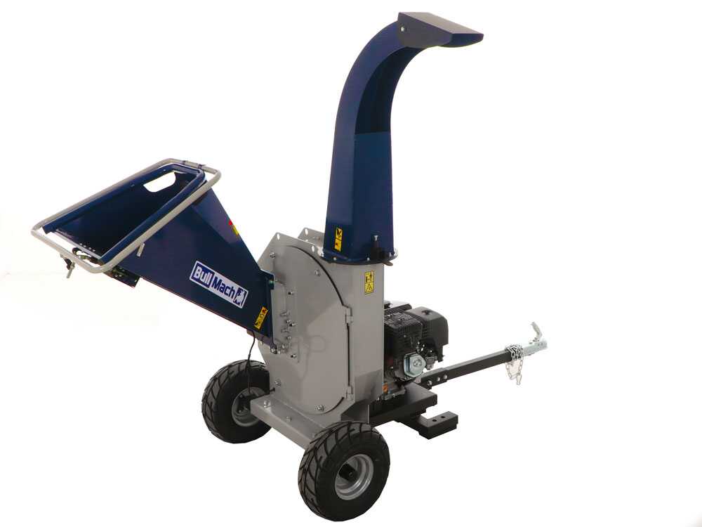 BullMach ZEUS 180 LE - Benzin-Häcksler mit Anhängerkupplung - Loncin 420 cm³ - E-Starter – Bild 3