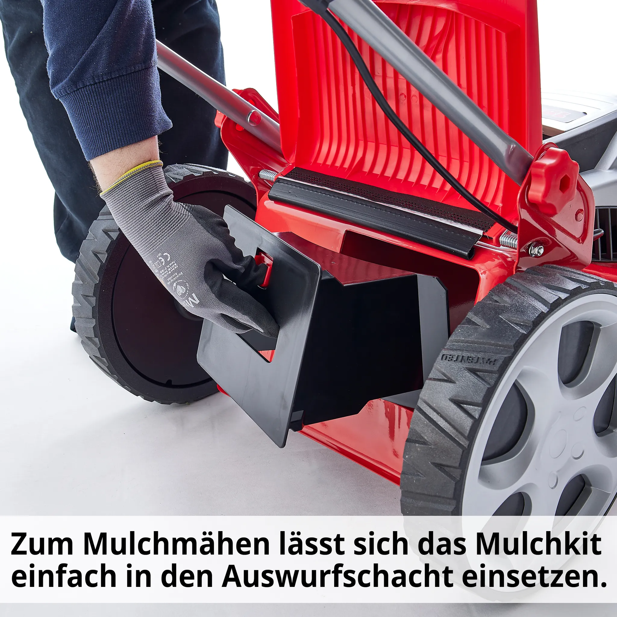 HECHT Rasenmäher Elektro 1845 | 46 cm Schnittbreite | 1800 W | Mulchkit | 60 L Fangkorb | zentrale 7-fach Schnitthöhenverstellung – Bild 8