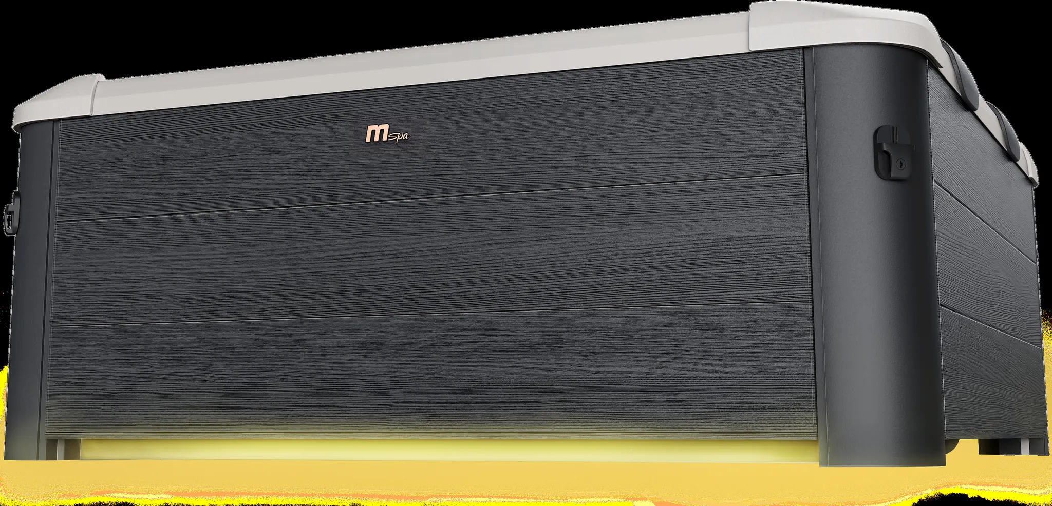 MSPA 6 Personen Whirlpool Outdoor Pool OSLO NEUSTES Modell inkl. MSPA App, LED,UVC - Hydromassage - ganzjährig nutzbar - inkl. Zubehör-160x160x65 – Bild 8