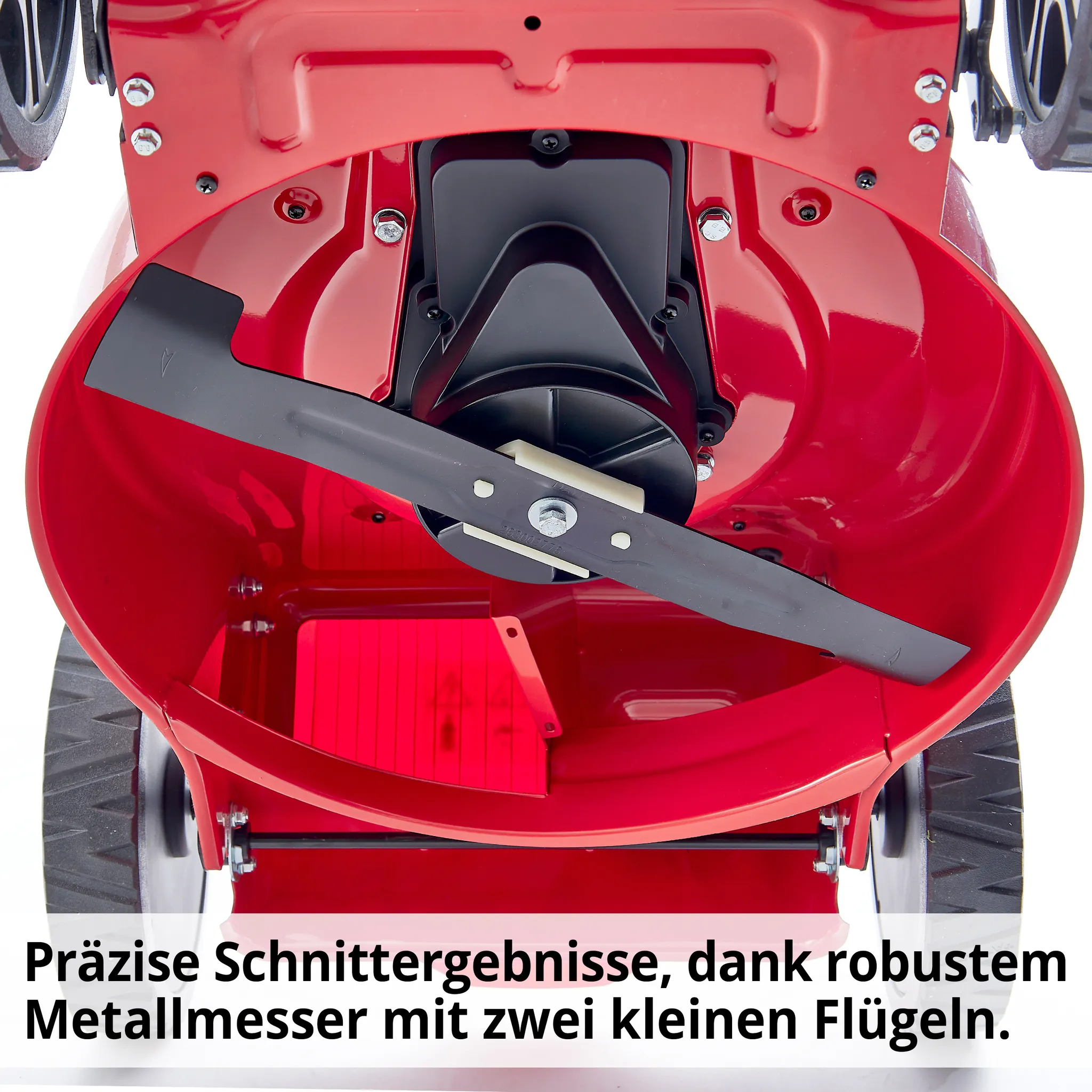 HECHT Rasenmäher Elektro 1845 | 46 cm Schnittbreite | 1800 W | Mulchkit | 60 L Fangkorb | zentrale 7-fach Schnitthöhenverstellung – Bild 6