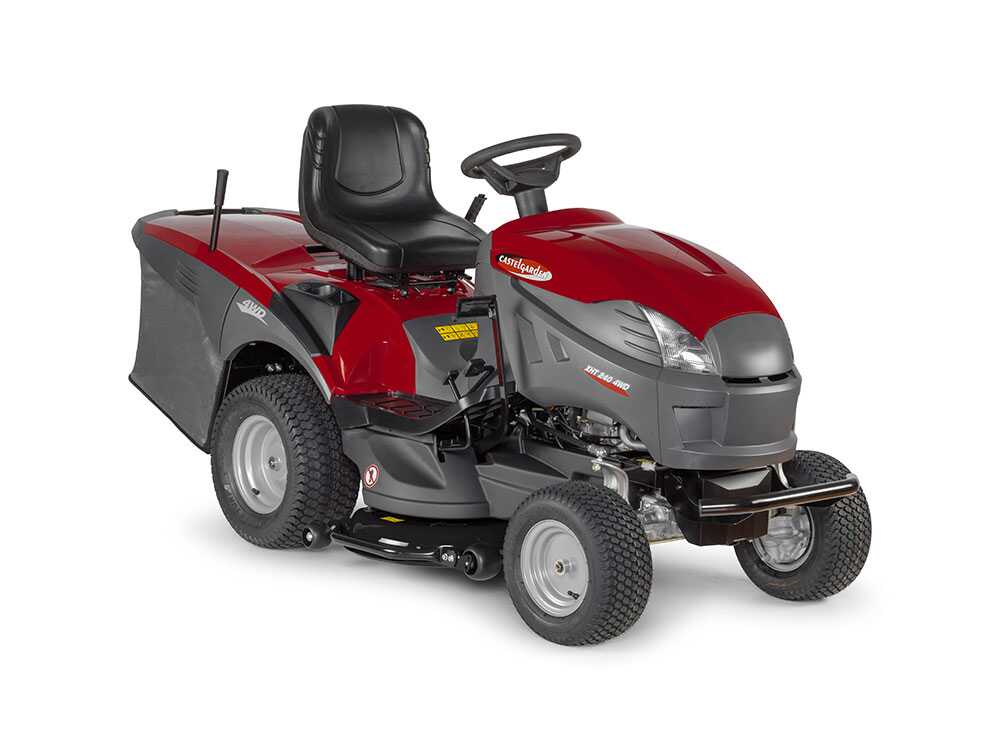 Castelgarden XHT 240 4WD - Rasentraktor mit Fangkorb - hydrostatisches Getriebe – Bild 4