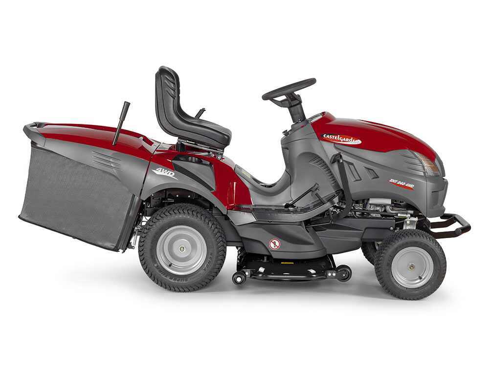 Castelgarden XHT 240 4WD - Rasentraktor mit Fangkorb - hydrostatisches Getriebe – Bild 3