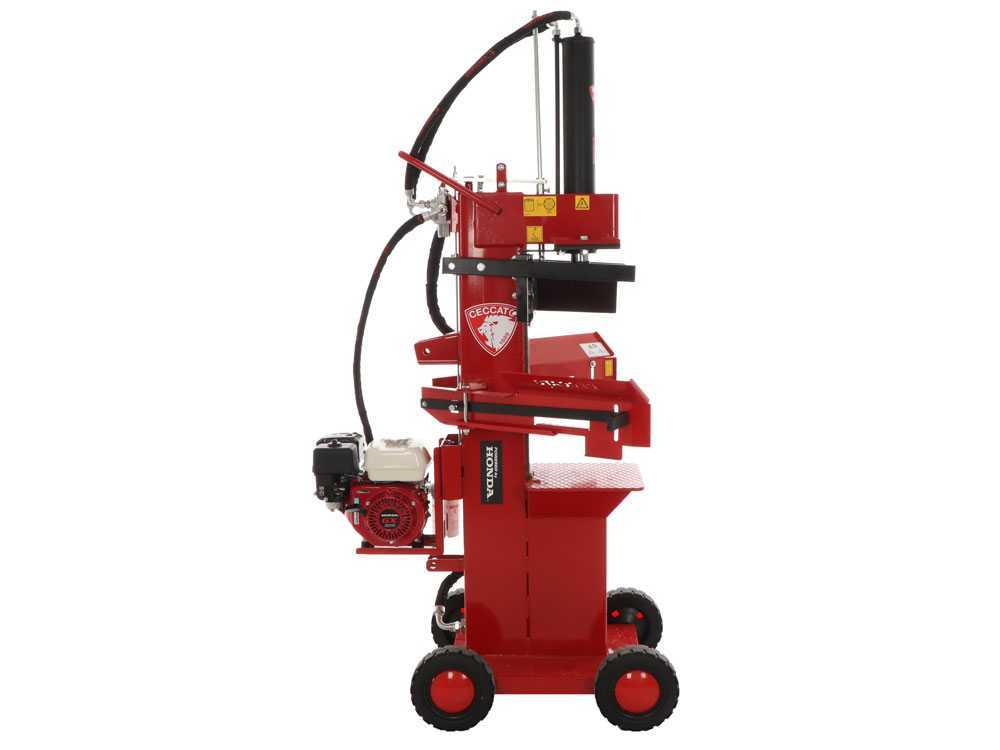 Ceccato BULL SPL13R4H - Senkrechter Benzin-Holzspalter - Honda GX200 Motor – Bild 4