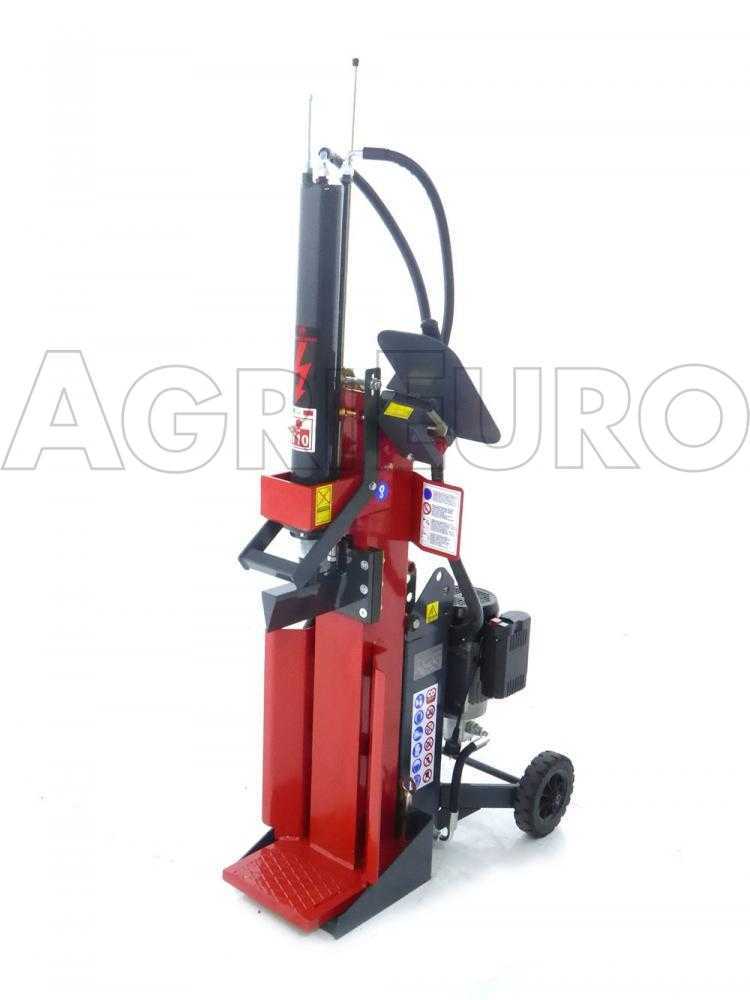 Ceccato BULL SPLE10-POL - Elektrischer, einphasiger Holzspalter - 10 Tonnen - Multiposition – Bild 4