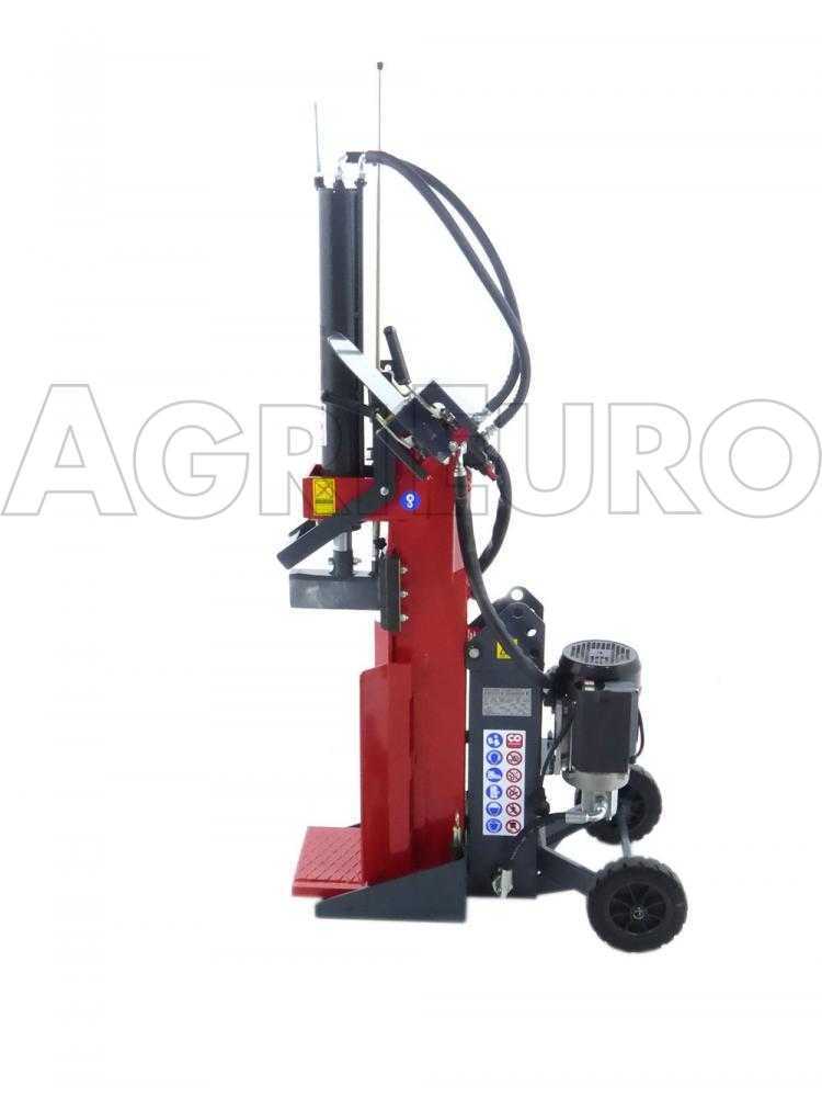 Ceccato BULL SPLE10-POL - Elektrischer, einphasiger Holzspalter - 10 Tonnen - Multiposition – Bild 3