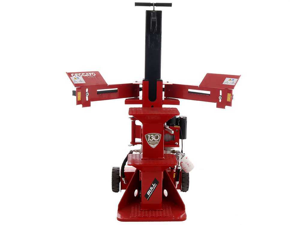 Ceccato BULL SPLE12 FDP - Stehender einphasiger Elektro Holzspalter - 12 Tonnen - Hub 540 mm – Bild 3