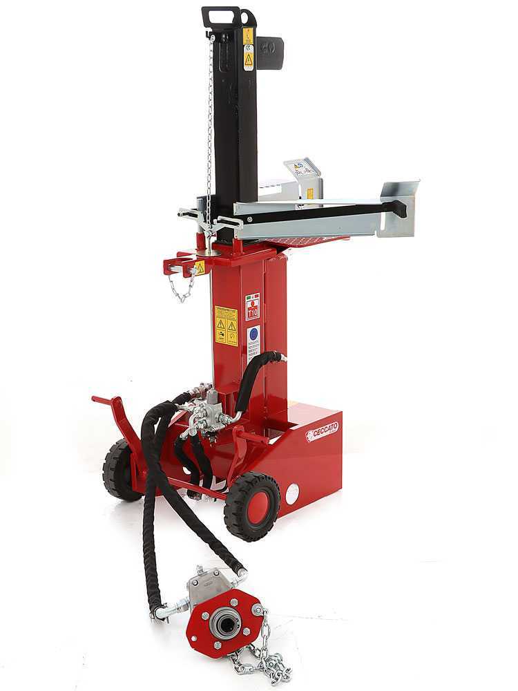 Ceccato BULL SPLT10 - Stehender Holzspalter für Traktor - 10 Tonnen - Hub 540 mm – Bild 3