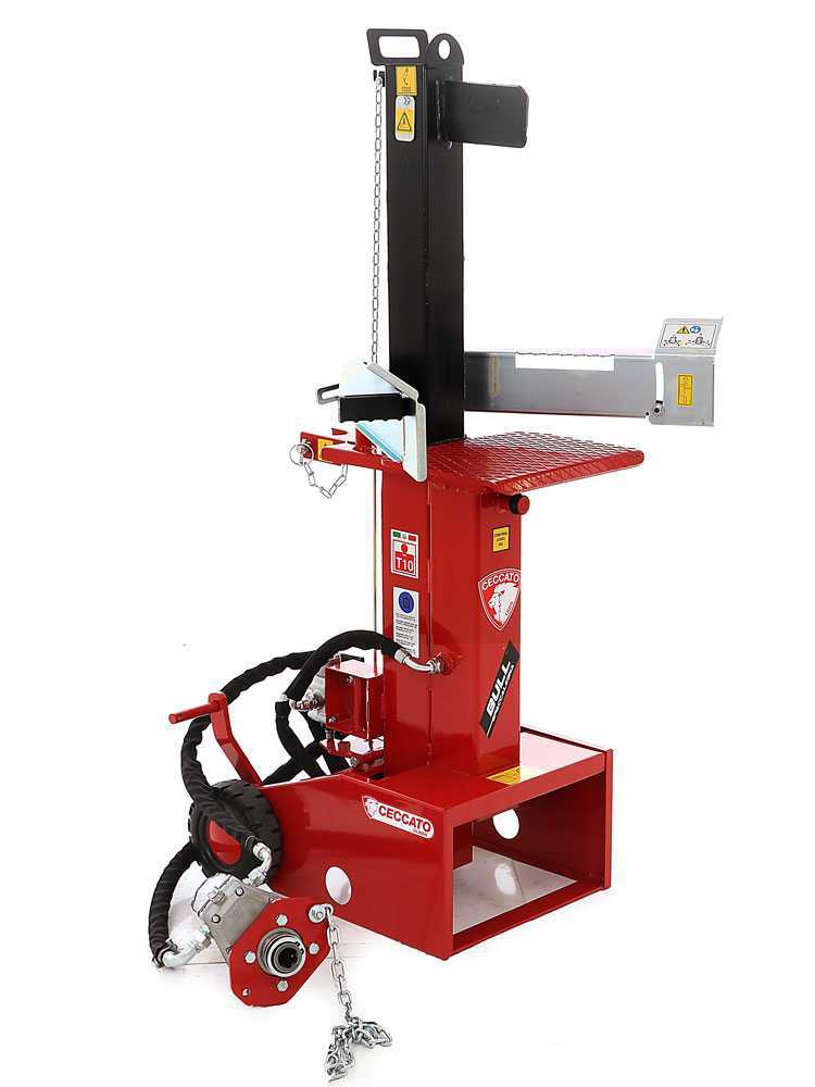 Ceccato BULL SPLT10 - Stehender Holzspalter für Traktor - 10 Tonnen - Hub 540 mm – Bild 4