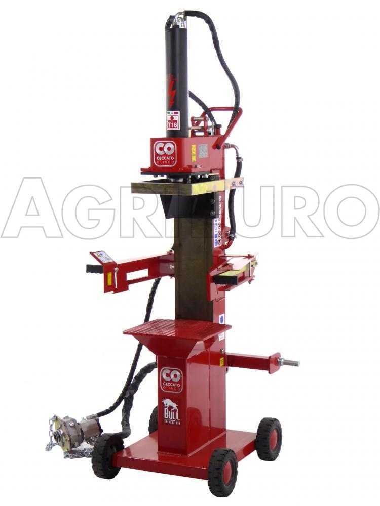 Ceccato BULL SPLT16R4 - Holzspalter für Traktor - stehend - 16 T - Kolbenhub 500 mm