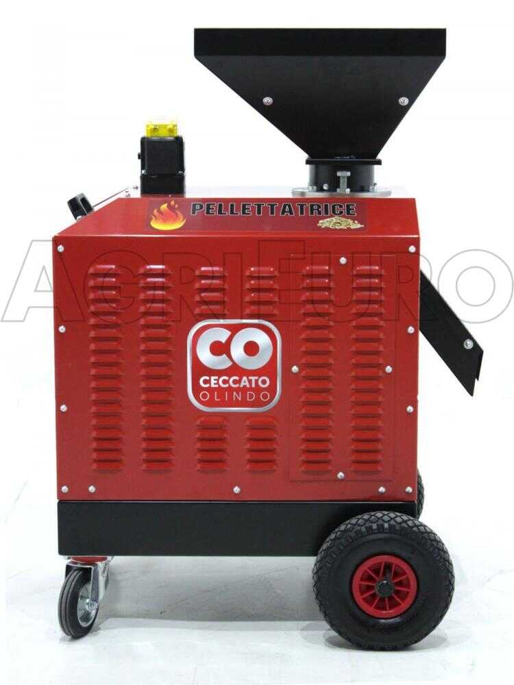 Ceccato Olindo Pelletpresse 5,5 PS - 400V - Für die Herstellung von Pellet für die Heizung – Bild 4