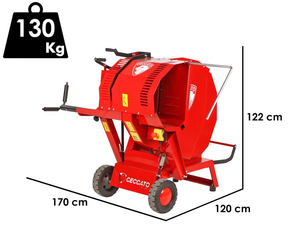 Ceccato Olindo SGT Honda GX200 - Wippkreissäge - mit Benzinmotor