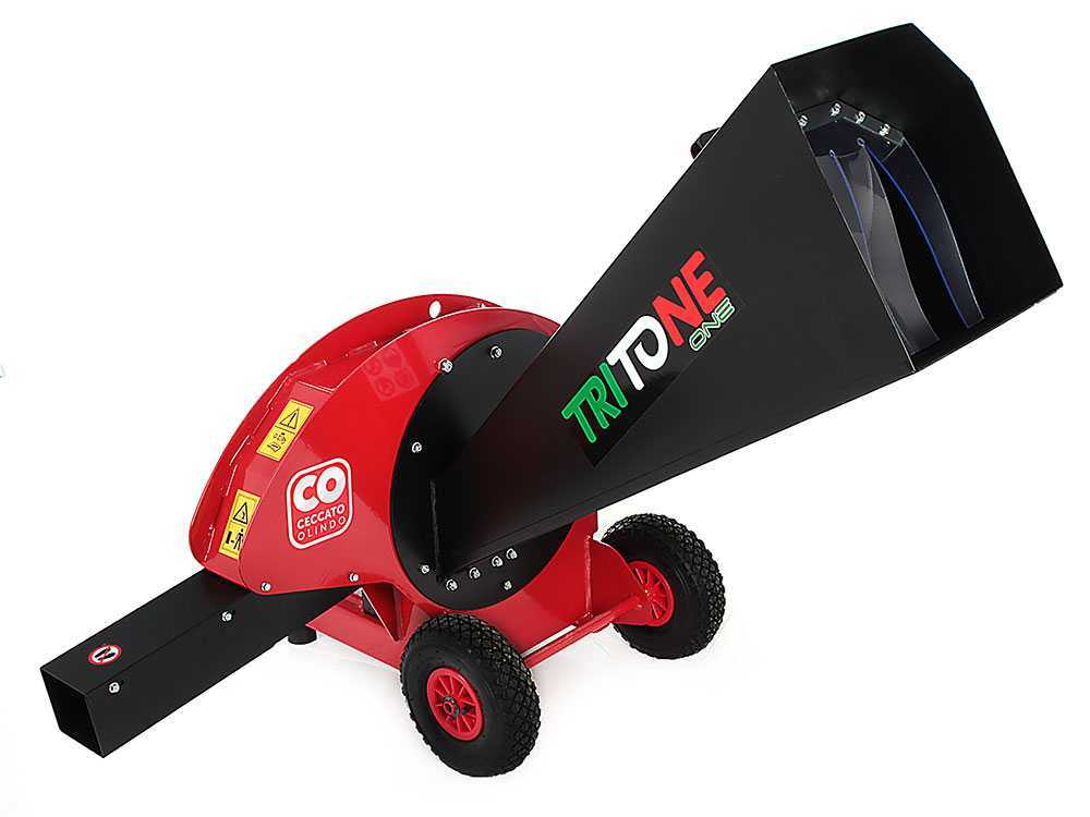 Ceccato Tritone One - Elektro Häcksler - 230V-Motor – Bild 3