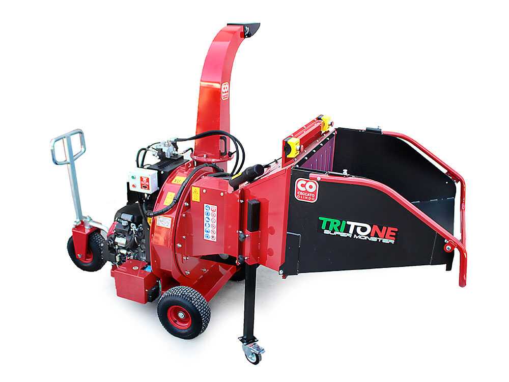 Ceccato Tritone Super Monster - Profi Benzinholzhäcksler - Honda GX 390 – Bild 4