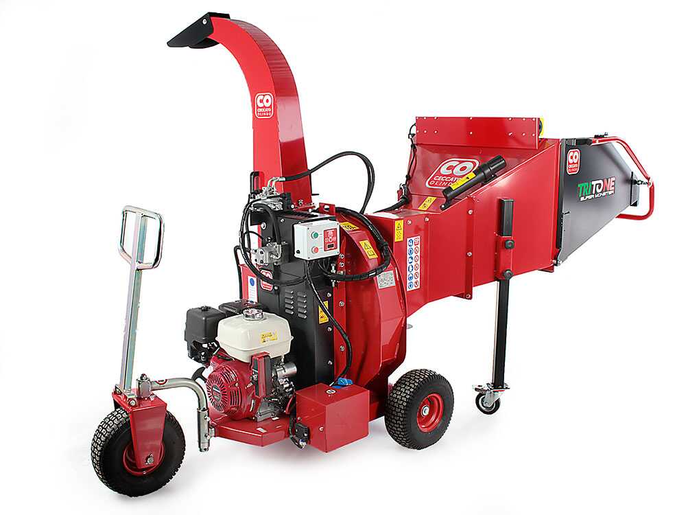 Ceccato Tritone Super Monster - Profi Benzinholzhäcksler - Honda GX 390