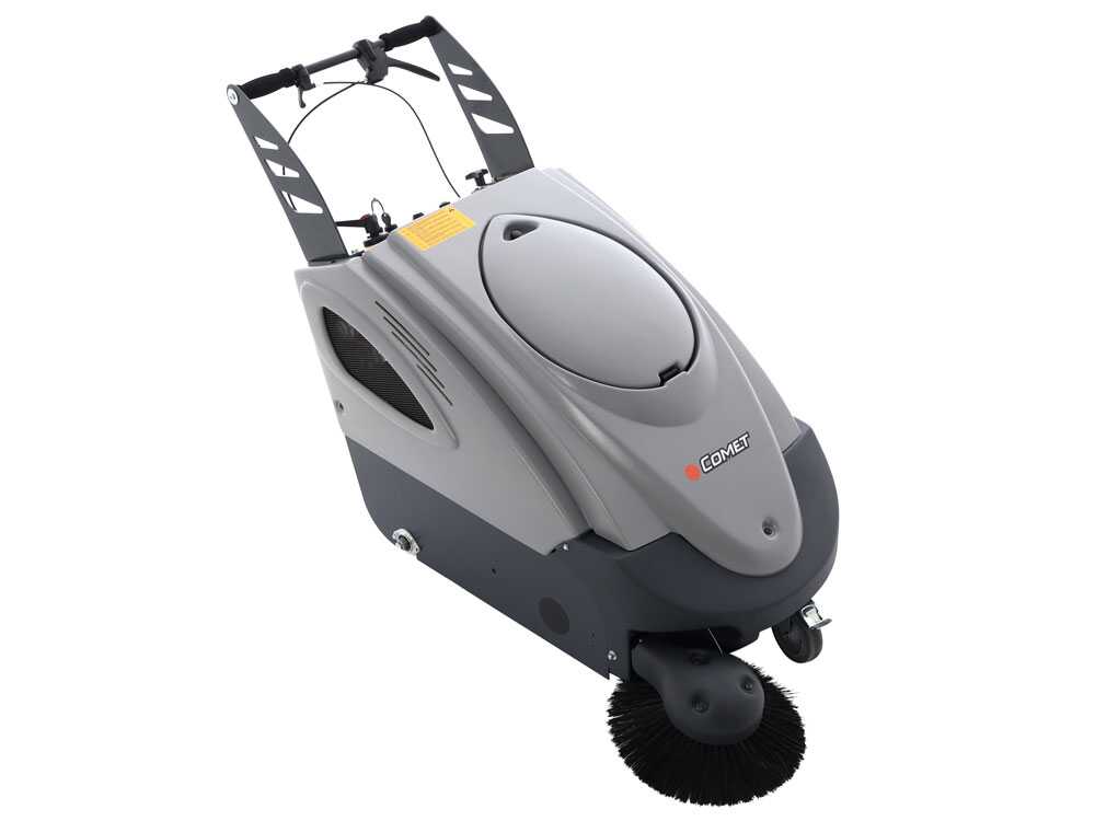 Comet CSW 700B - Kehrmaschine mit Auffangbehälter - 12V - SOLO OHNE AKKU UND LADEGERÄT – Bild 3