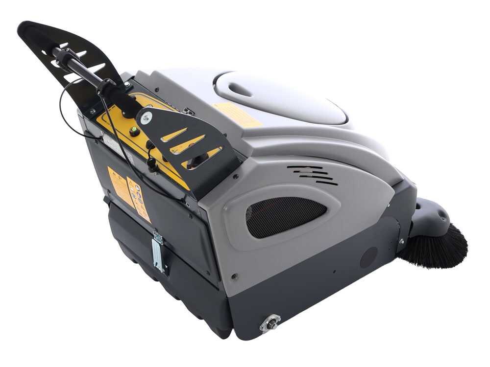 Comet CSW 700B - Kehrmaschine mit Auffangbehälter - 12V - SOLO OHNE AKKU UND LADEGERÄT – Bild 4