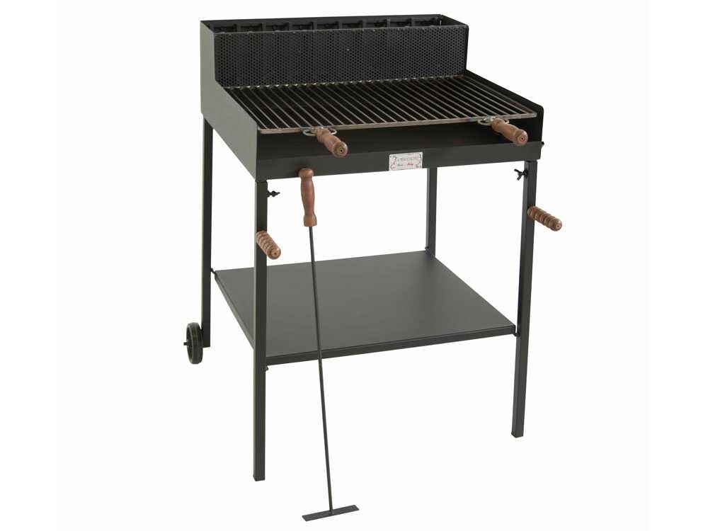 Cruccolini Fuocone Oliveto Maxi - Handgefertigter Grill aus Eisen für Holz und Kohle – Bild 3