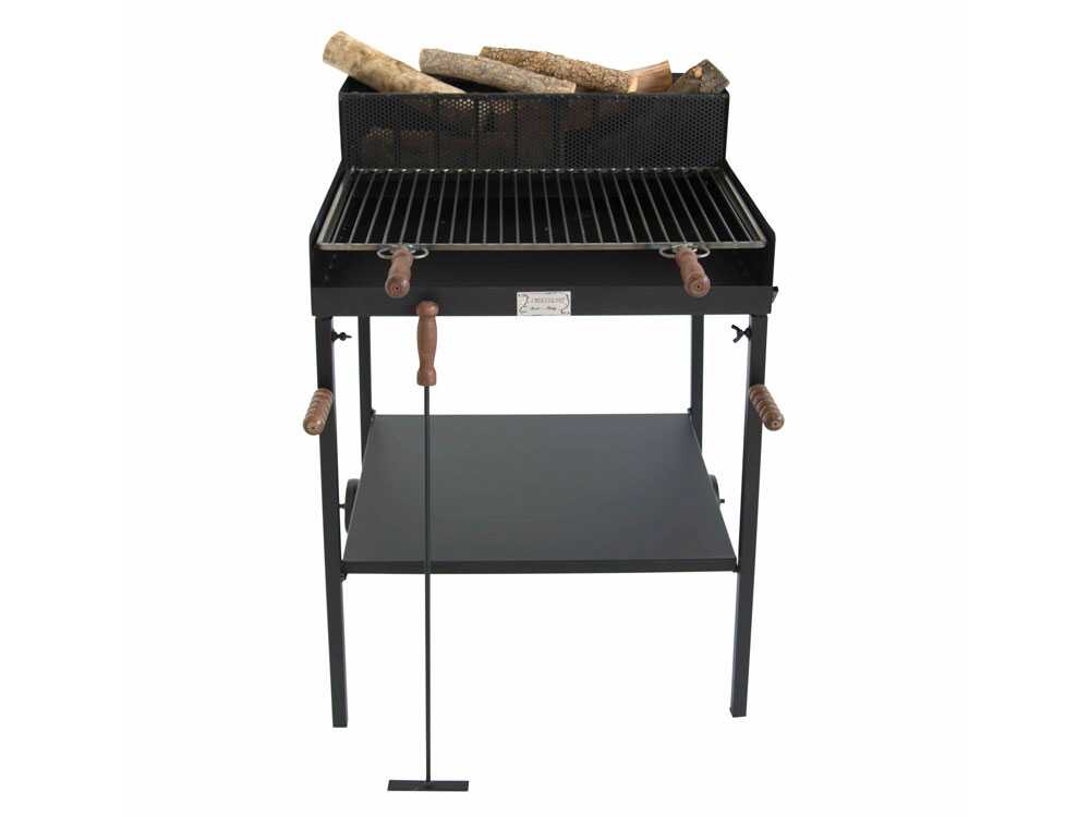 Cruccolini Fuocone Oliveto Maxi - Handgefertigter Grill aus Eisen für Holz und Kohle – Bild 4