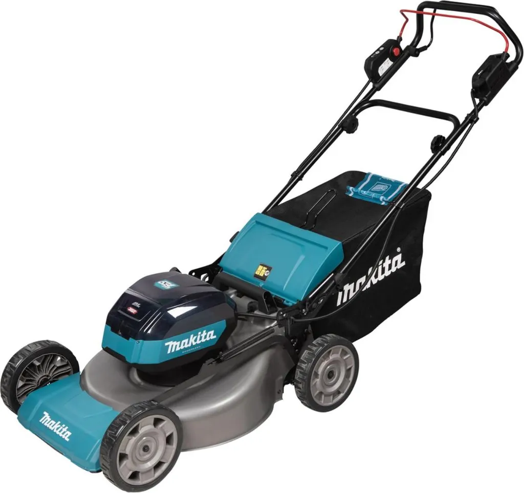 Makita Akku-Rasenmäher, 40 V max., 53 cm, 70 l, 1.900 W, inkl. Akku + Doppel-Schnellladeger. – Bild 4