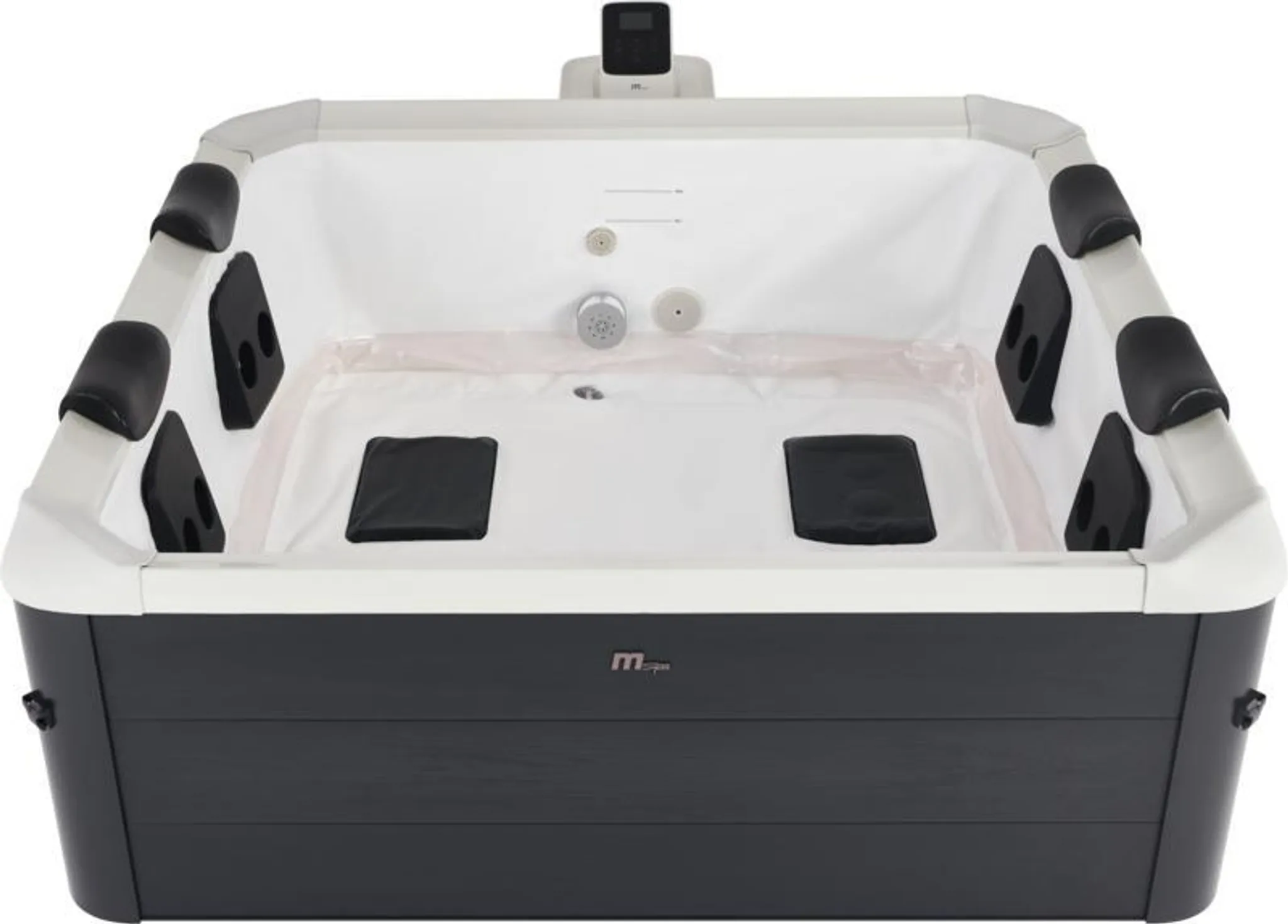 MSpa Whirlpool Frame Oslo AERO PLUS 2026 inkl. WiFi / UVC / LED / 8 Hydromassagedüsen / 140 Luftdüsen - 180 cm XXL - Outdoor Indoor Pool - Ganzjährig – Bild 7