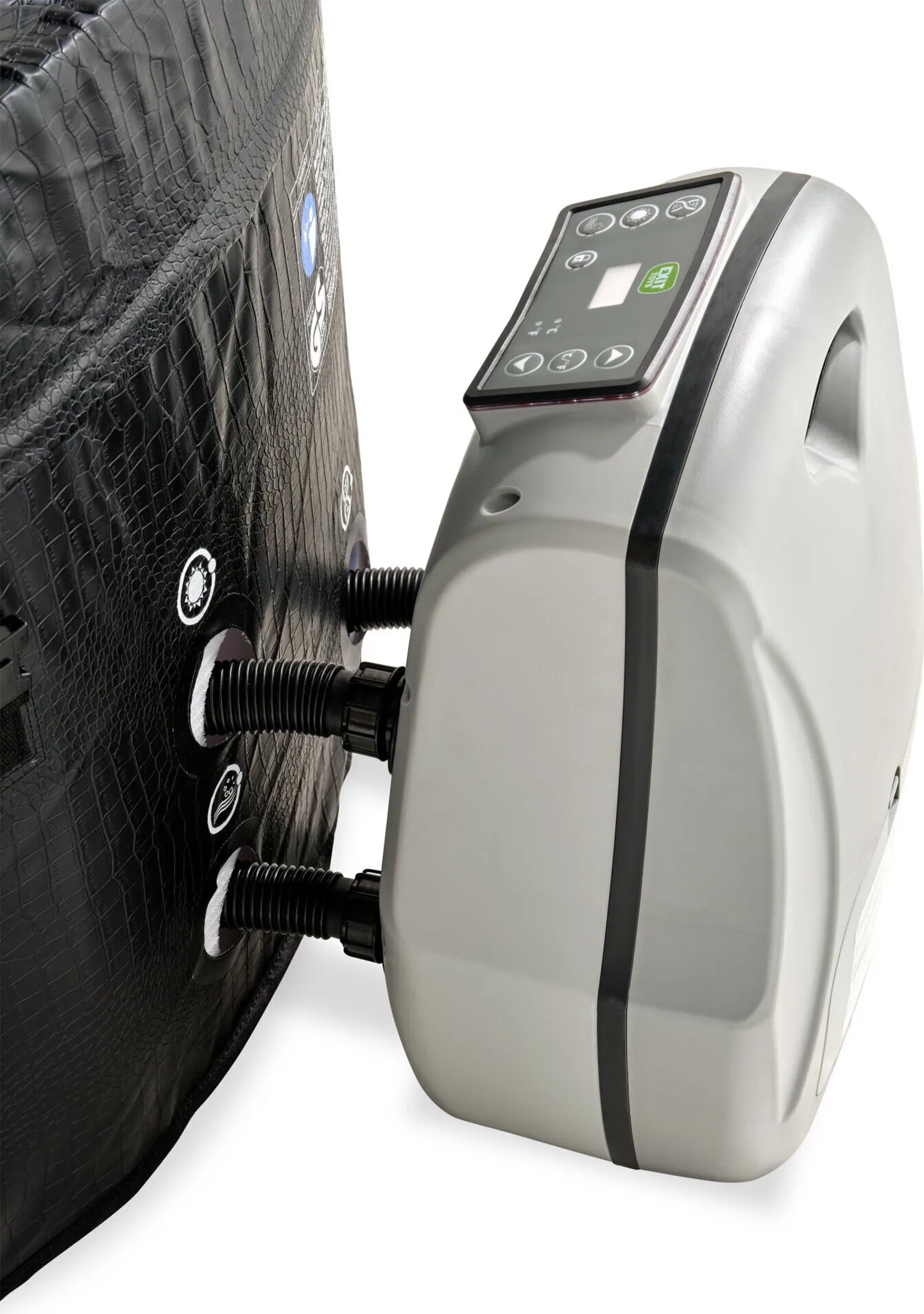 EXIT Leather Premium Whirlpool (4 Personen) - schwarz – Bild 4