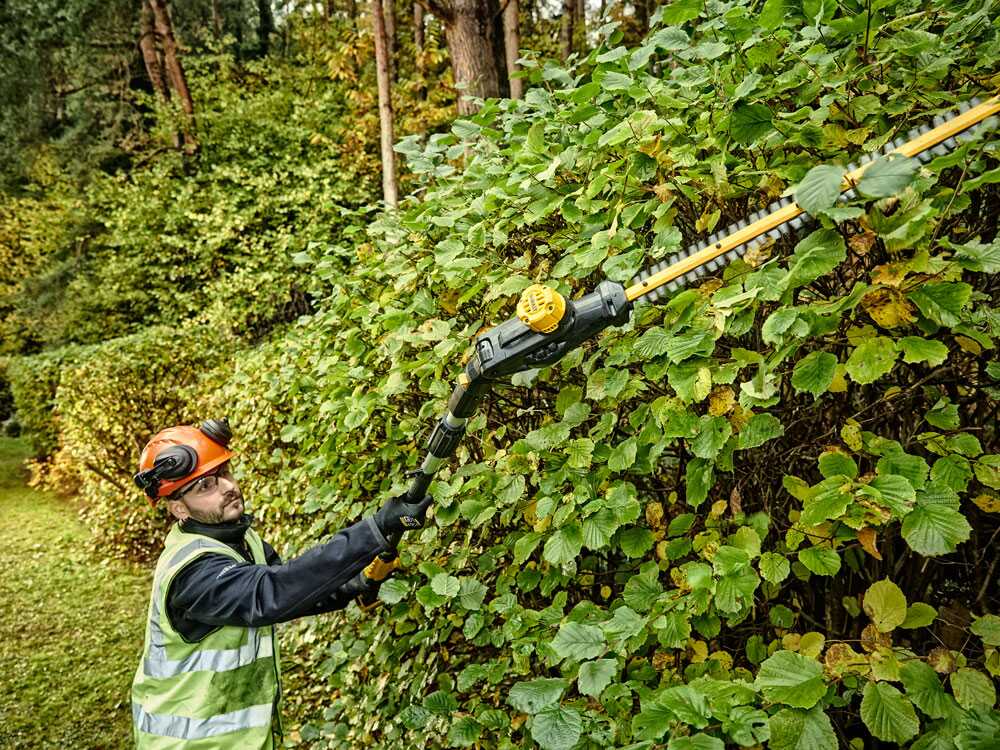 DeWalt DCMPH566P1-QW - Heckenschere auf Schaft - Akku 18V 5Ah – Bild 3