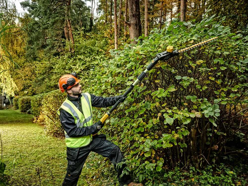 DeWalt DCMPH566P1-QW - Heckenschere auf Schaft - Akku 18V 5Ah – Bild 4