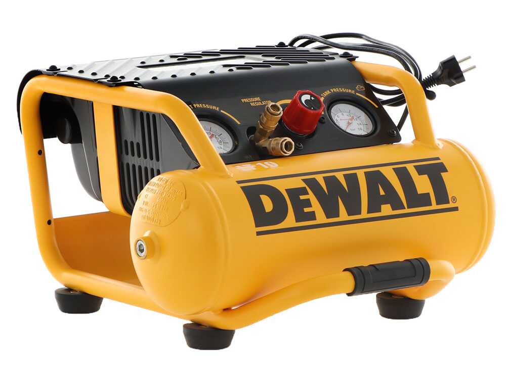 DeWalt DPC10RC-QS - Kompressor ölfrei 10-Liter Tank – Bild 4